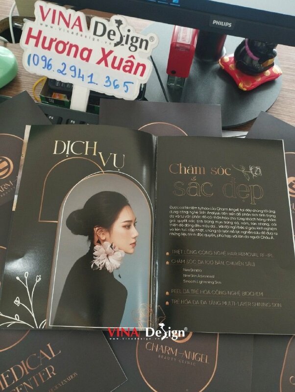 In Catalogue giới thiệu dịch vụ viện thẩm mỹ Medical Center Beauty Clinic - VND568