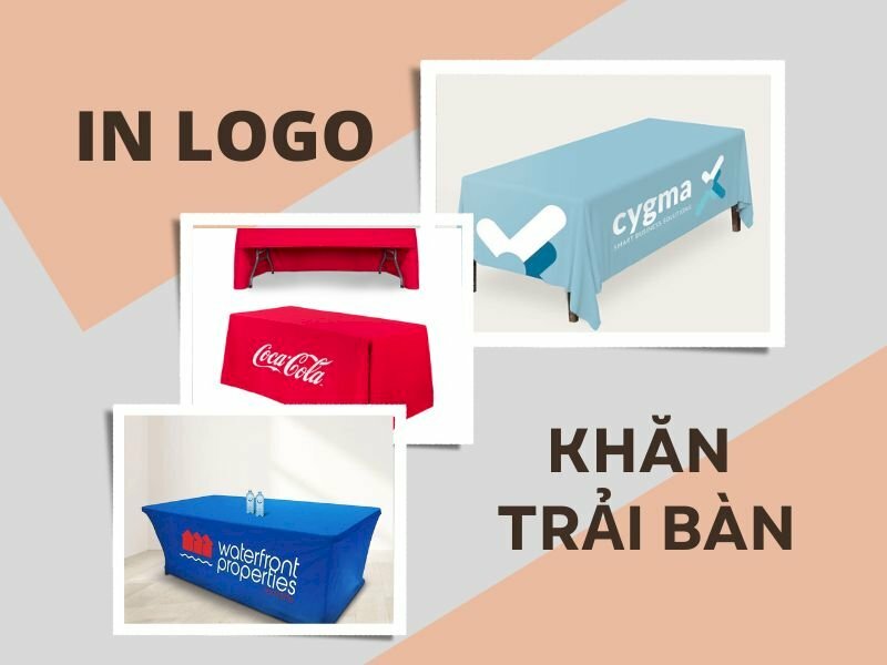  In logo khăn trải bàn theo yêu cầu, giá rẻ, đẹp tại TPHCM