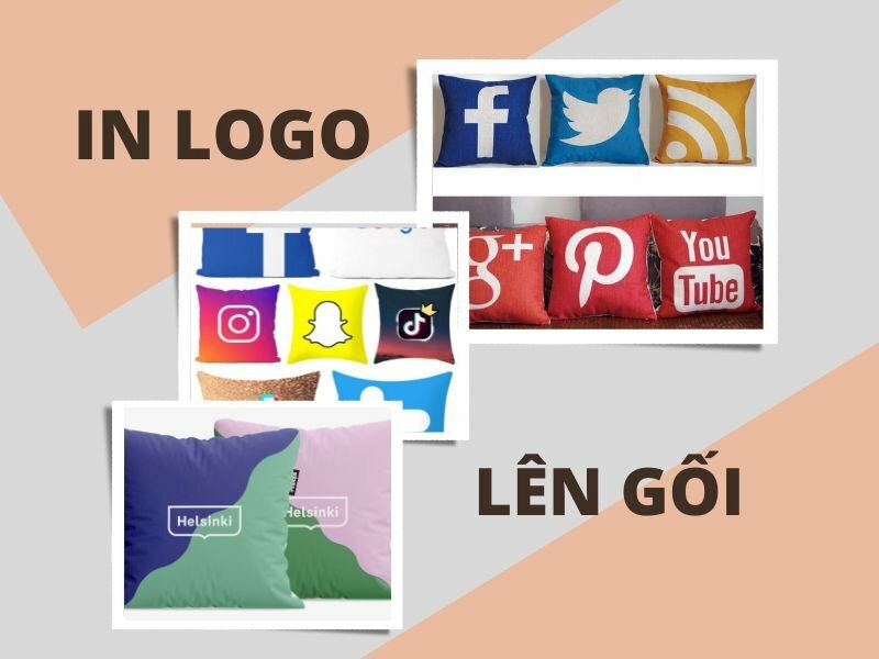  In logo lên gối theo yêu cầu, giá rẻ, đẹp tại TPHCM