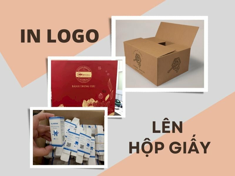 Hộp giấy in logo theo yêu cầu, giá rẻ, đẹp tại TPHCM