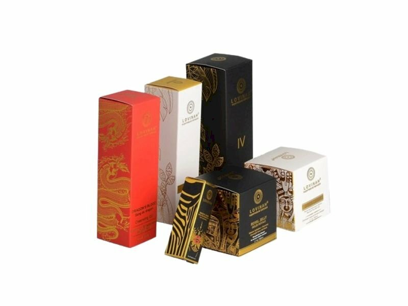 In logo hộp giấy nhỏ đựng sản phẩm