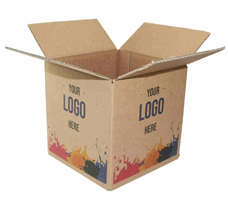 In logo hộp carton đóng hàng, đựng hàng
