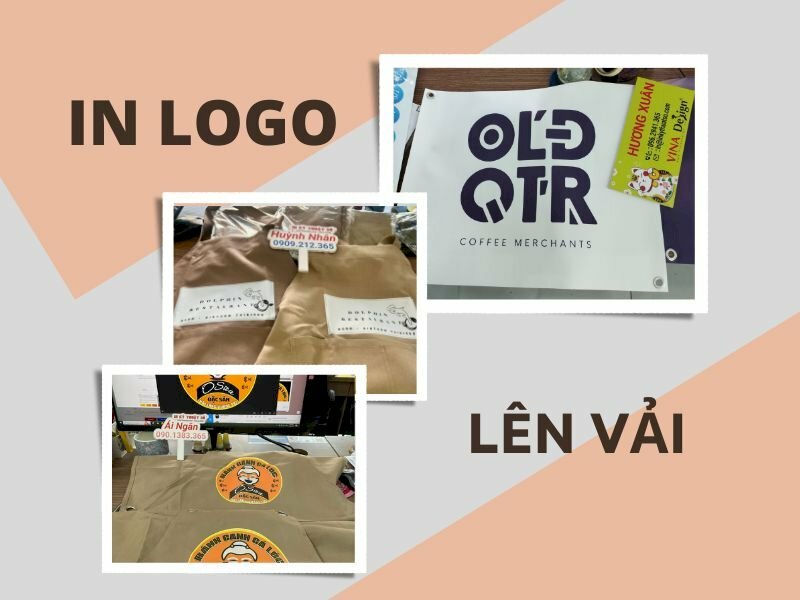 In logo lên vải theo yêu cầu, giá rẻ, đẹp tại TPHCM