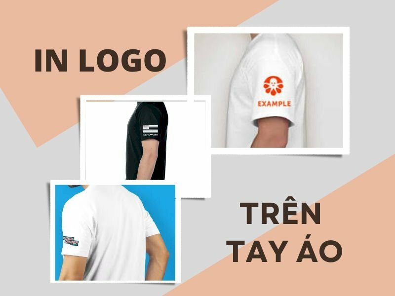 Logo in trên tay áo theo yêu cầu, giá rẻ, đẹp tại TPHCM