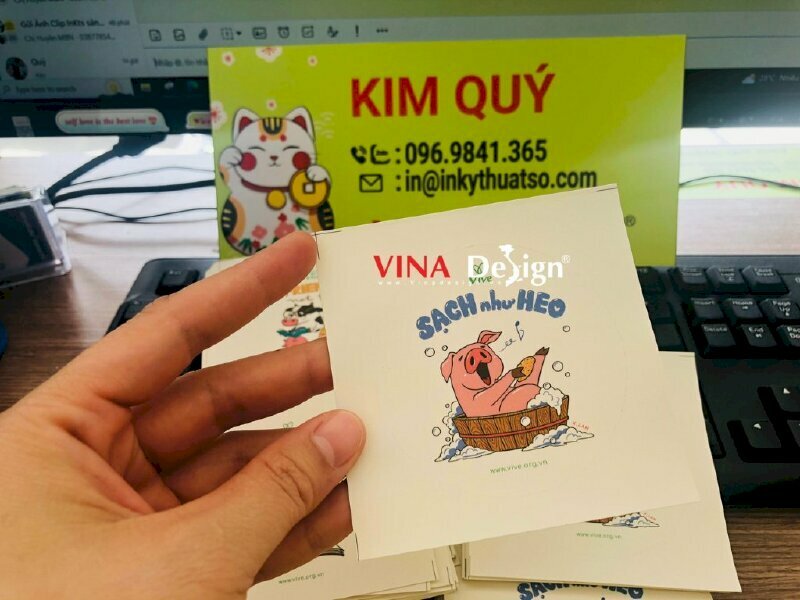 Đặc điểm của in sticker giấy