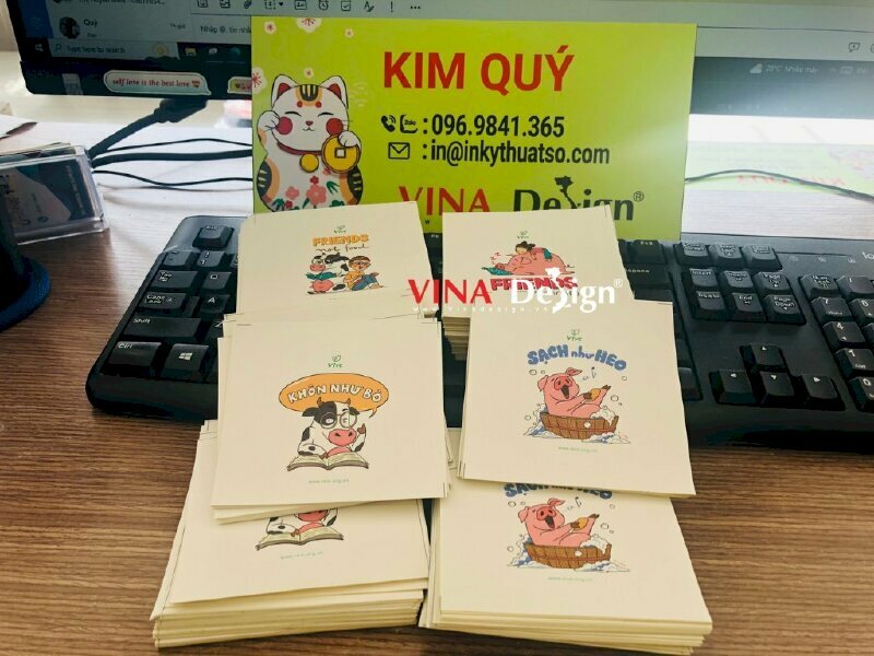 Ứng dụng của in sticker giấy