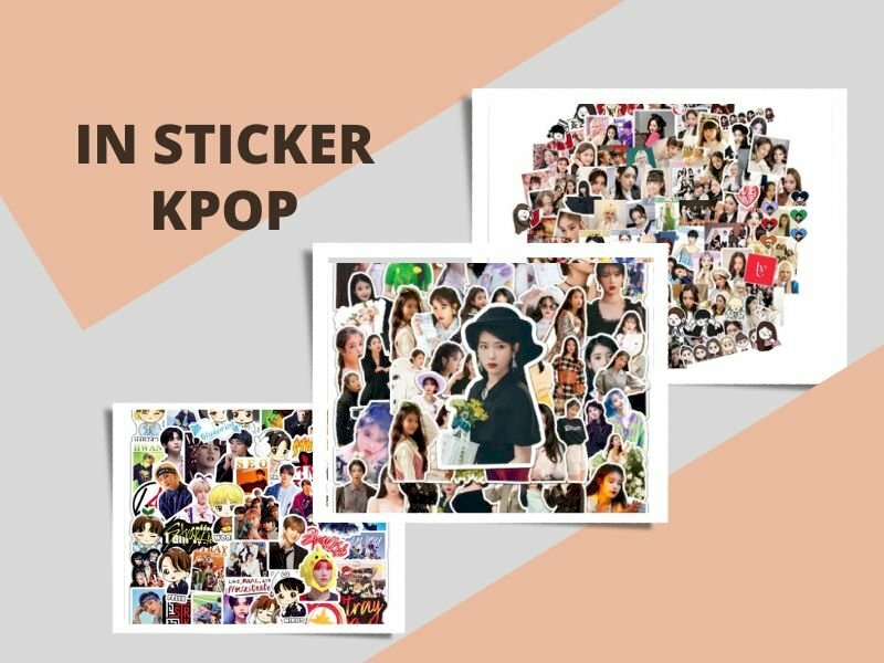 In sticker Kpop theo yêu cầu, đẹp, giá rẻ TPHCM