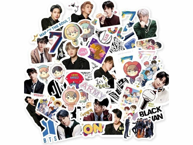 In sticker nhóm BTS