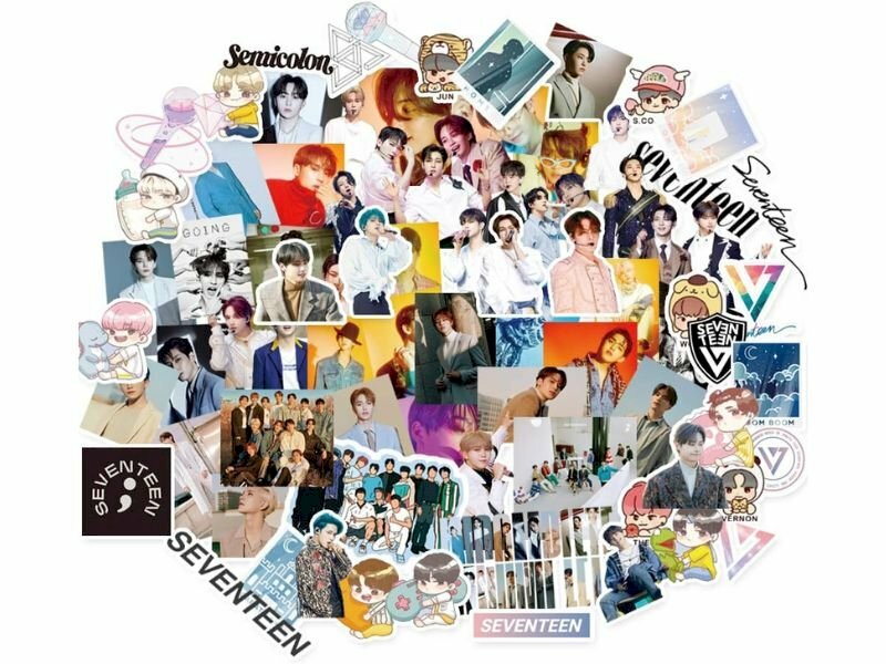 In sticker nhóm SEVENTEEN