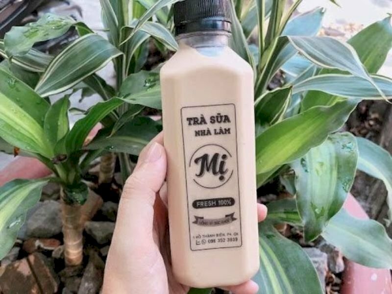 In tem logo dán chai nhựa