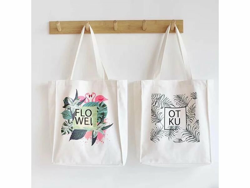 In hình cute, dễ thương lên túi tote