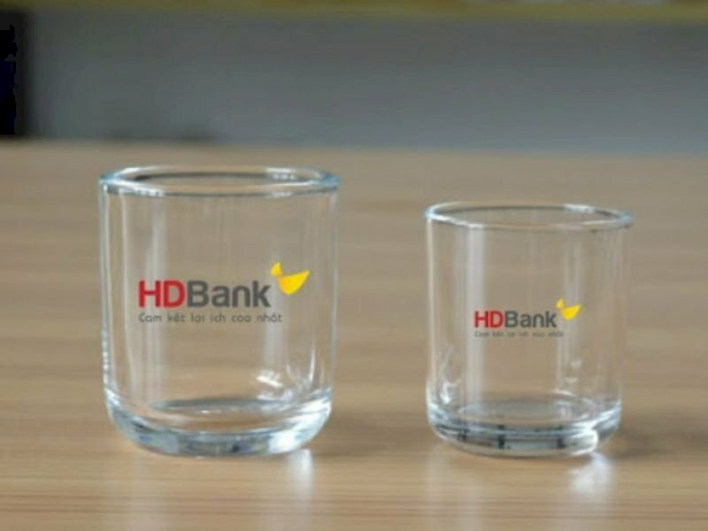 Lợi ích của ly thủy tinh in logo công ty, doanh nghiệp