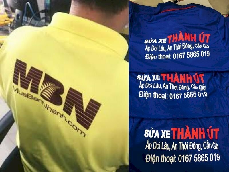 Dịch vụ in áo thun quận Gò Vấp