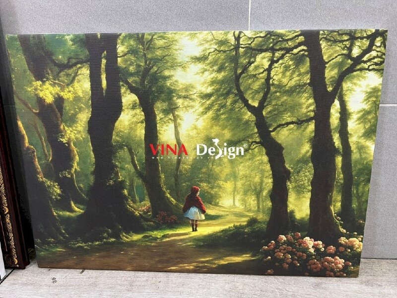 Ưu điểm của kỹ thuật in canvas tại Vinadesign