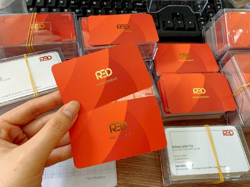 In card visit Bình Thạnh đẹp giá rẻ