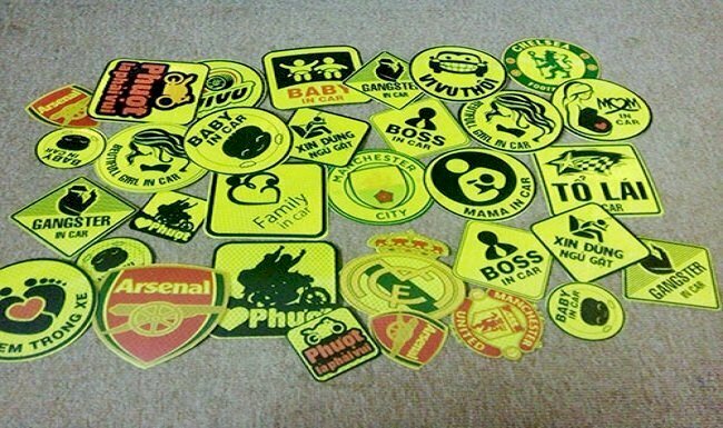 In decal phản quang