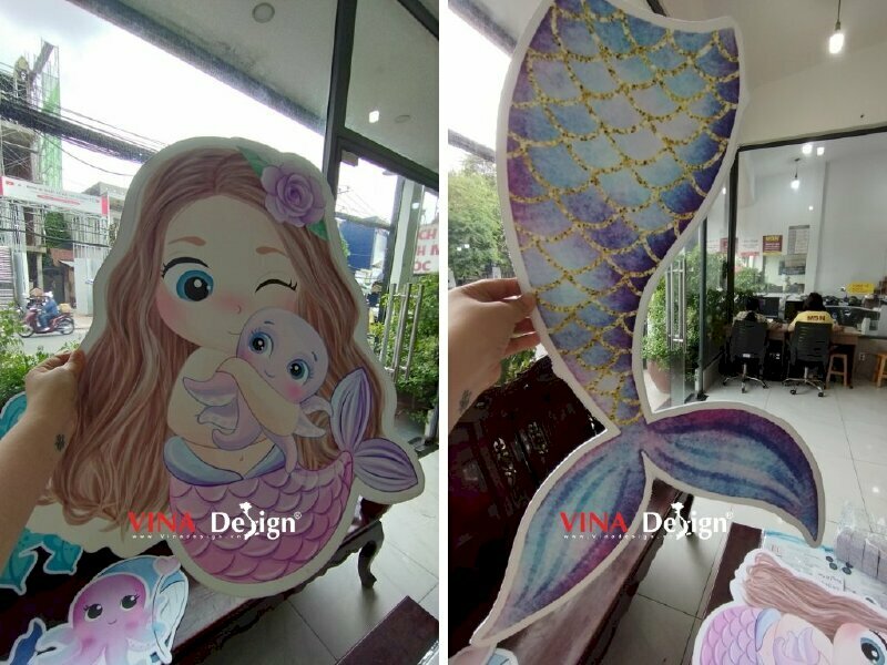 In PP cán Format làm mô hình nhân vật, sản phẩm