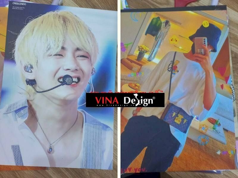 In poster theo yêu cầu