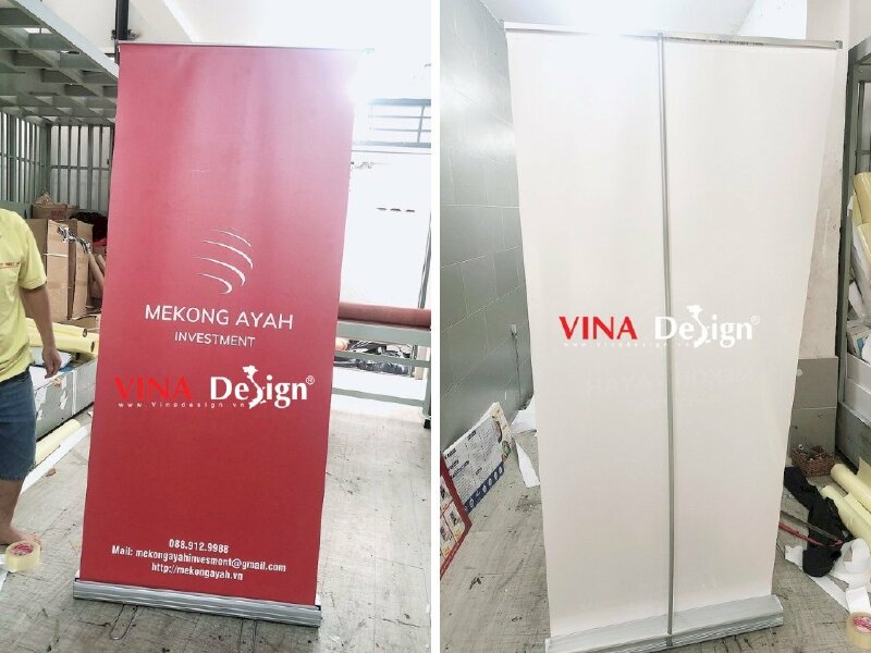 In standee, poster, banner