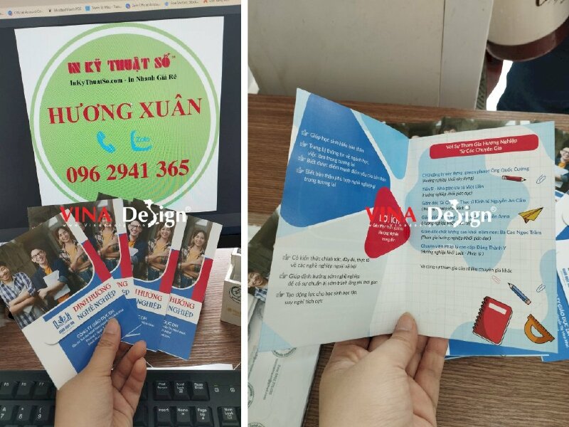Dịch vụ in tờ rơi giá rẻ tại quận Gò Vấp