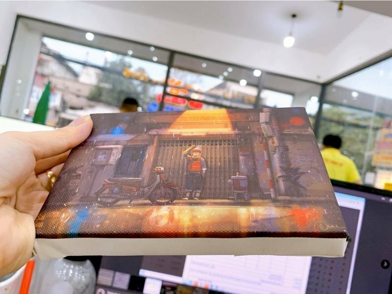 Ưu điểm của in tranh canvas theo yêu cầu