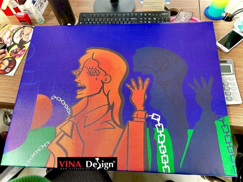 Ưu điểm của in tranh canvas theo yêu cầu