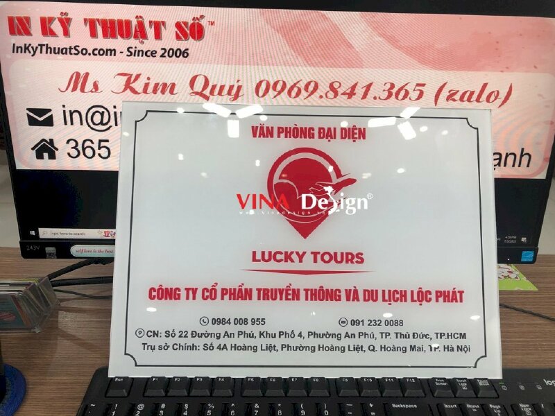 Dịch vụ in bảng hiệu quận Bình Thạnh
