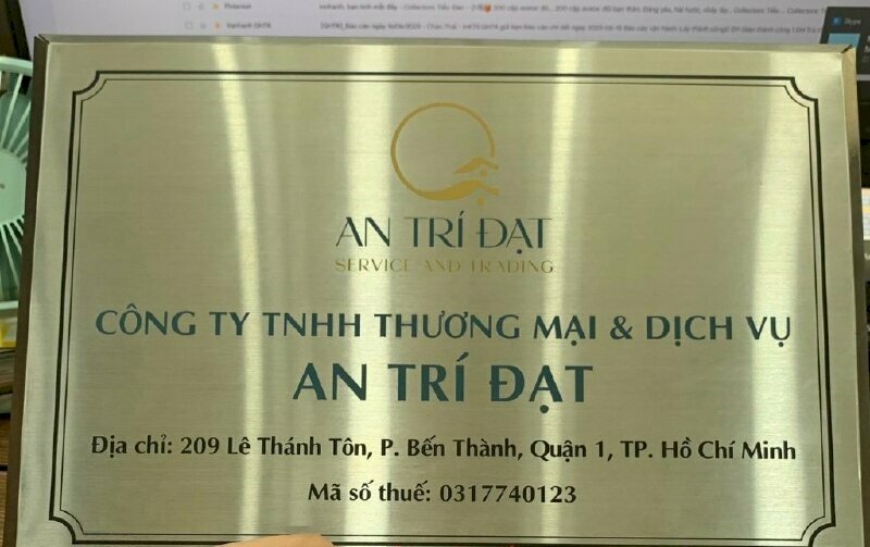 In bảng hiệu Bình Thạnh