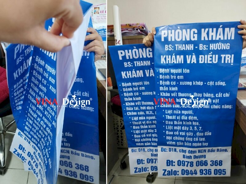 Nhận in băng rôn đa dạng sản phẩm