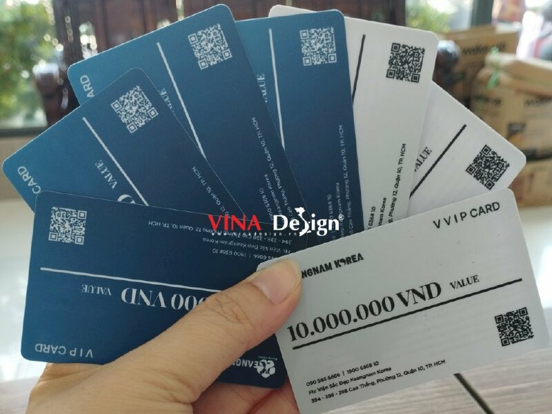 Lợi ích khi in thẻ nhựa