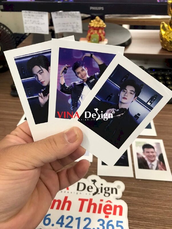 In ảnh Polaroid Bình Thạnh idol ca sĩ Quân A.P theo yêu cầu - VND720