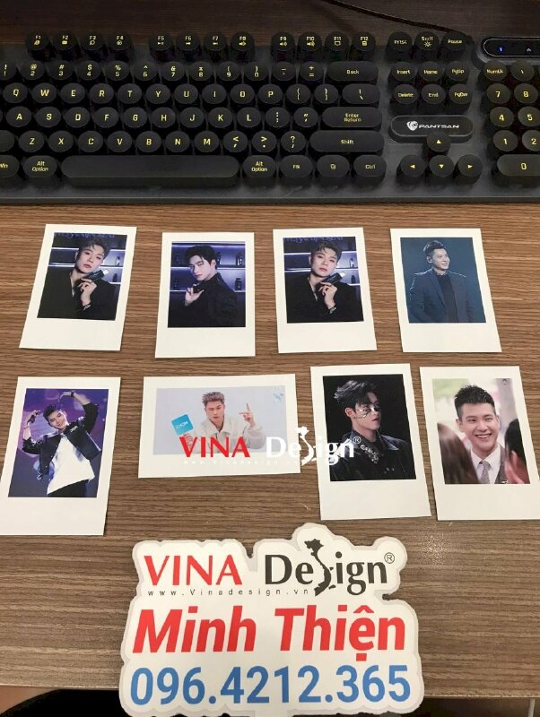 In ảnh Polaroid Bình Thạnh idol ca sĩ Quân A.P theo yêu cầu - VND720