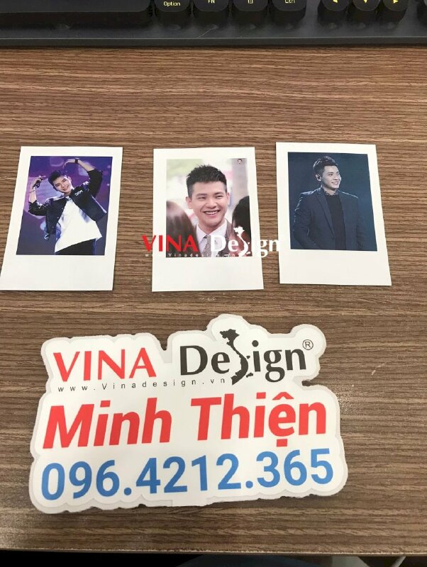 In ảnh Polaroid Bình Thạnh idol ca sĩ Quân A.P theo yêu cầu - VND720