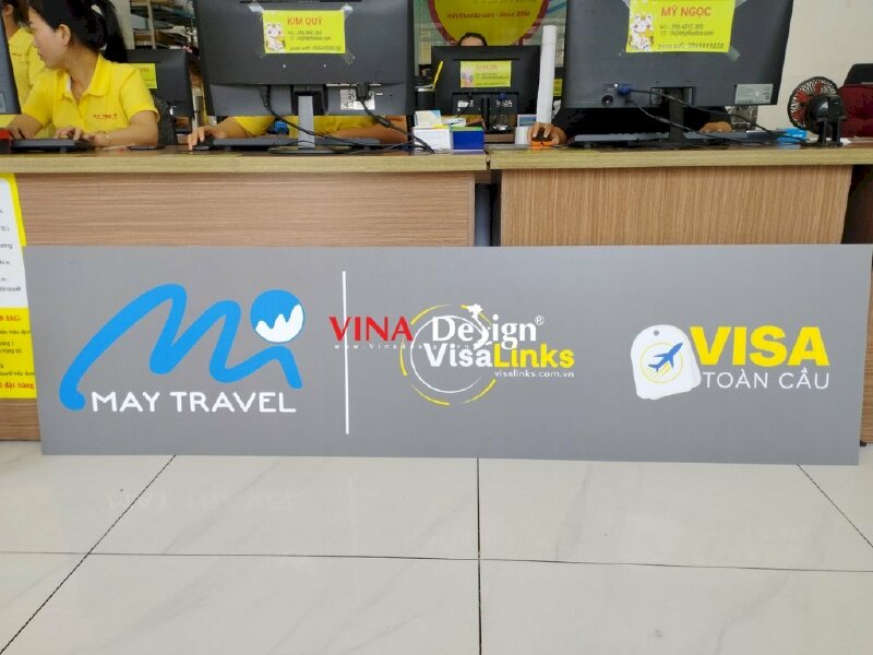 In PP cán format làm bảng hiệu nhỏ đẹp treo tường, treo cửa