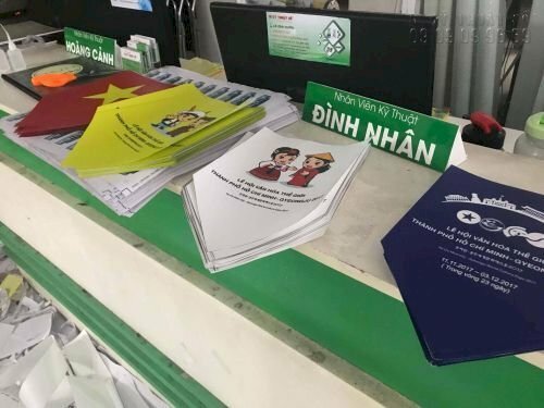 Địa chỉ in cờ lưu niệm quận Bình Thạnh