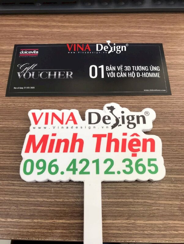 In nhanh Voucher quà tặng bản vẽ 3D thi công hoàn thiện nội thất - VND714