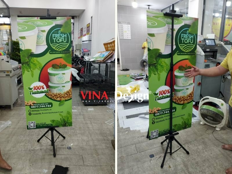 In poster quận Gò Vấp đẹp, giá rẻ