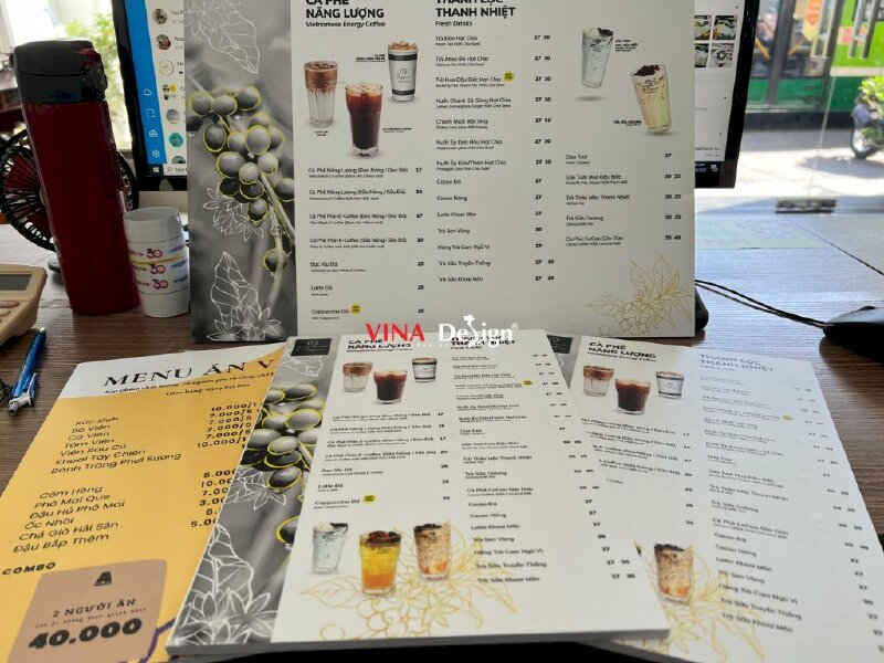 Nhu cầu đặt in menu Quận 6
