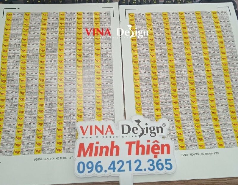 Nhu cầu đặt in tem bảo hành Quận 6