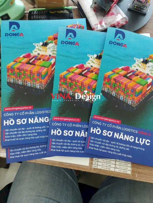 Làm hồ sơ năng lực công ty Logistics dịch vụ vận tải - VND800