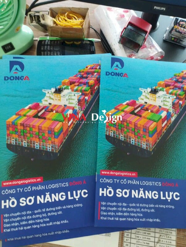 Làm hồ sơ năng lực công ty Logistics dịch vụ vận tải - VND800