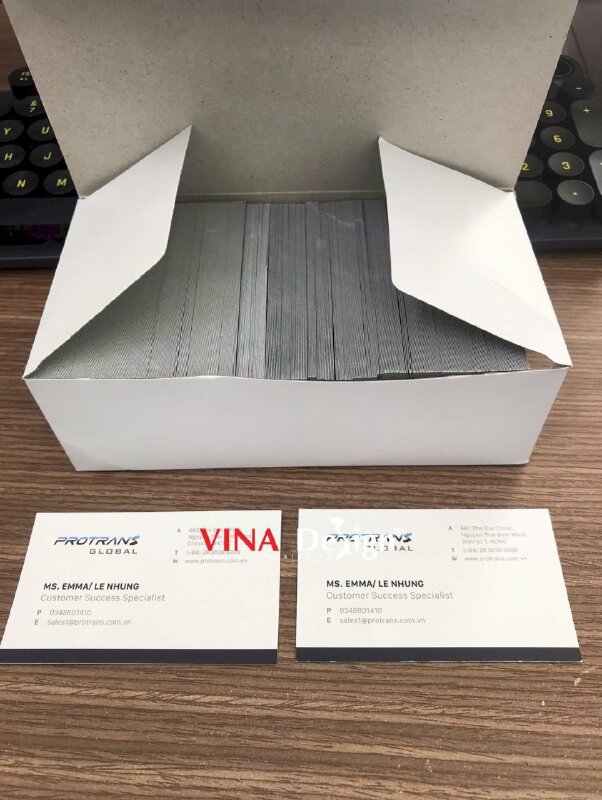 In name card Offset công ty vận chuyển hàng hóa xuất nhập khẩu - VND825