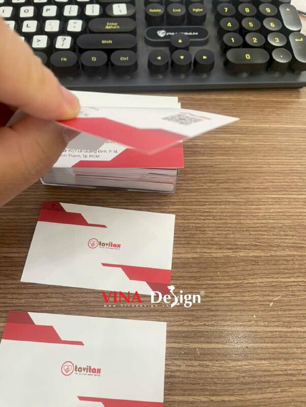 In card chức danh Public Relations Director công ty tư vấn thuế, in name card lấy liền TPHCM - VND781