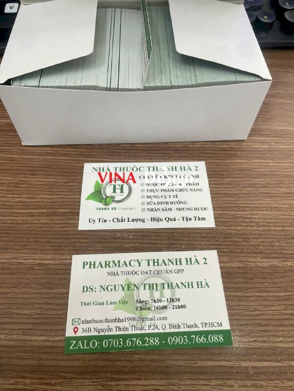 Name card nhà thuốc Pharmacy, in name card TPHCM số lượng lớn Offset - VND828