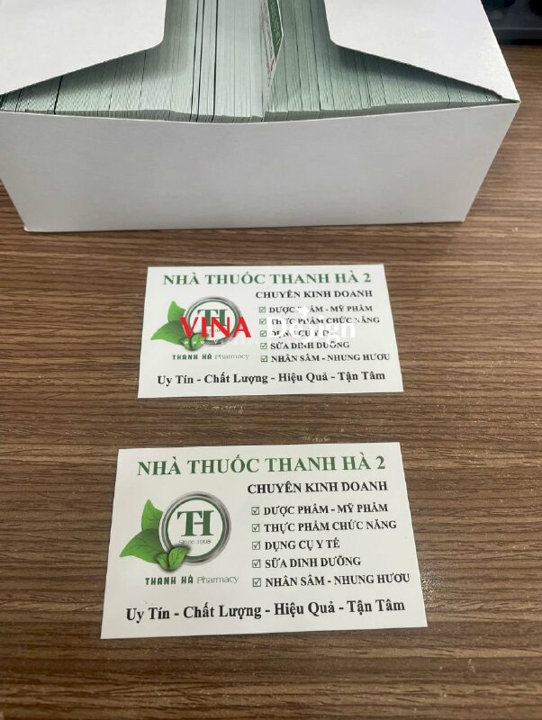 Name card nhà thuốc Pharmacy, in name card TPHCM số lượng lớn Offset - VND828