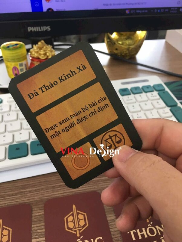 In bài tarot theo yêu cầu, in thẻ bài số lượng ít - VND927