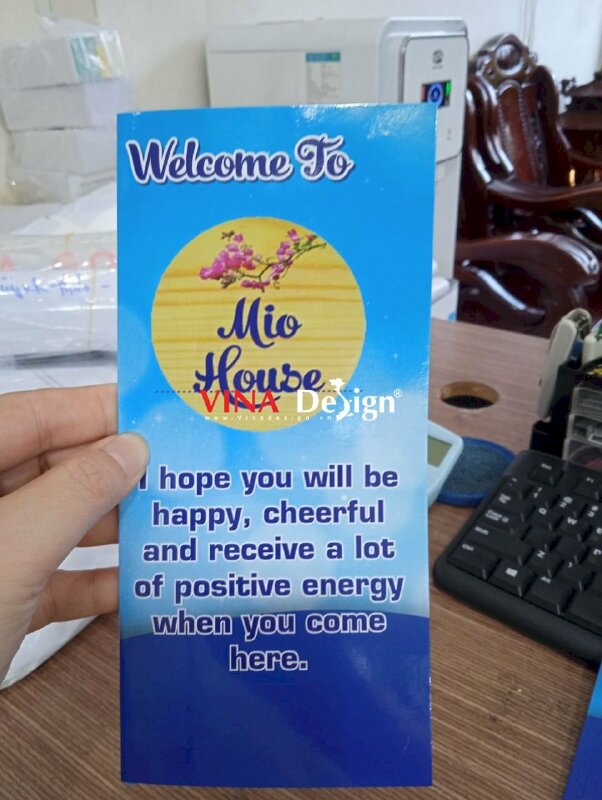 In brochure du lịch nông thôn, brochure quảng cáo du lịch sinh thái - VND303