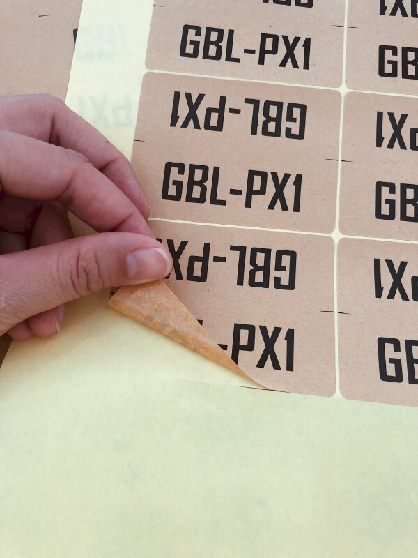In tem Decal giấy Kraft - VND40