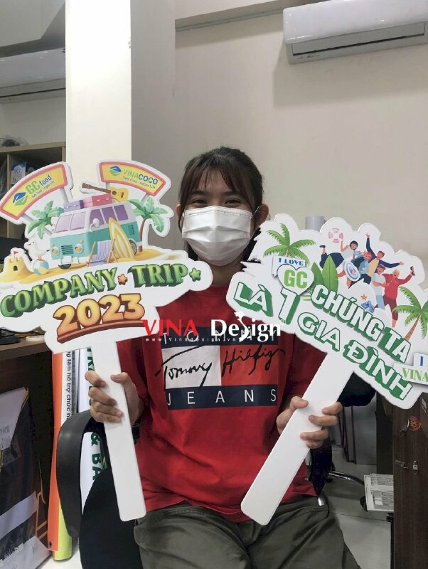 In hashtag công ty vui nhộn, hashtag cầm tay Company trip - VND352