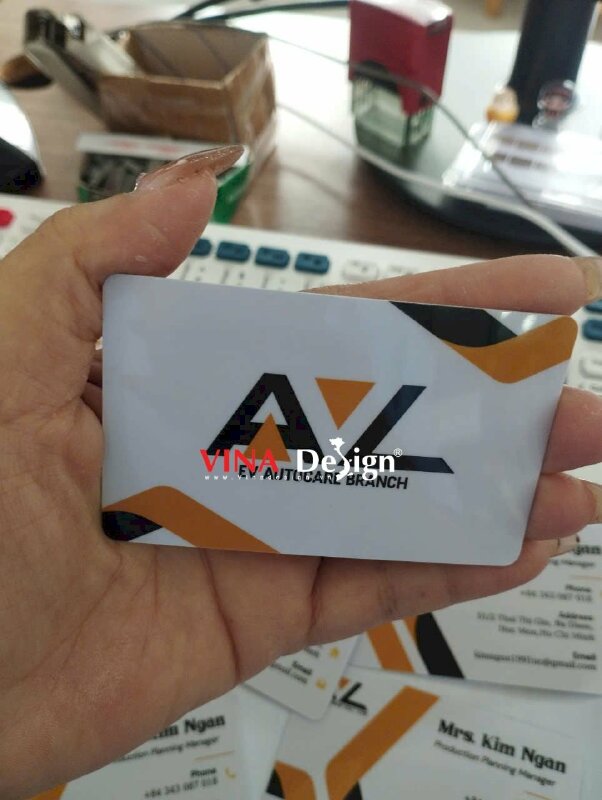 In name card nhựa chức danh Production Planning Manager - VND948